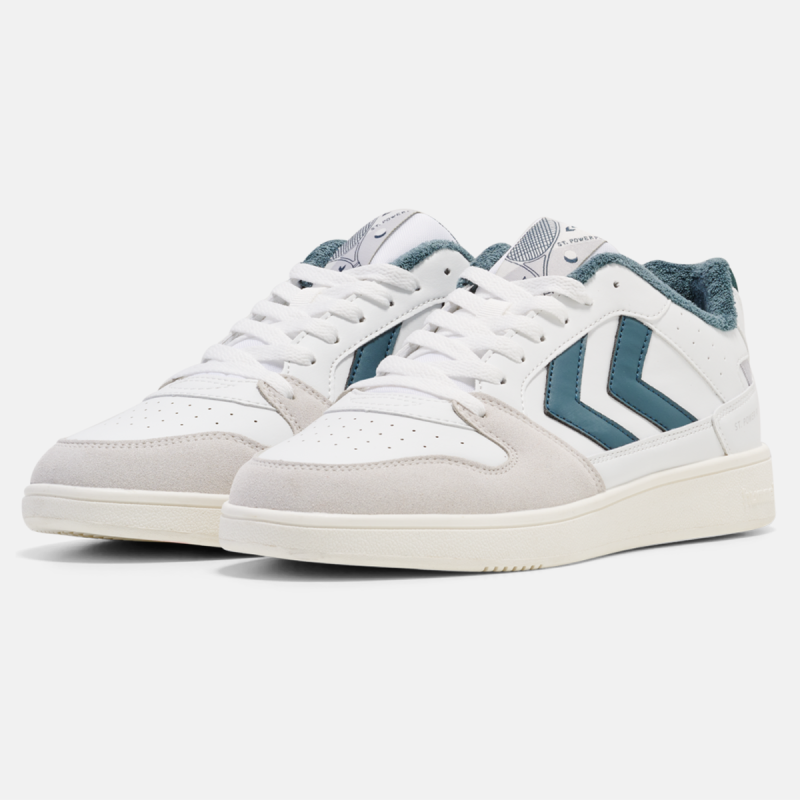 Chaussures Homme St. Power Play PL - Blanc/Vert Lifestyle224291-9222