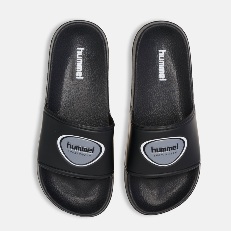 Claquettes Homme Pool Slide Badge - Blanc/Noir Tongs et claquettes 224172-2001