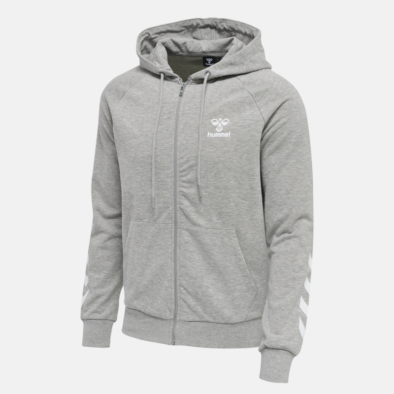 Sweat à capuche Hoodie Homme Hmllsam 2.0 Zip - Gris Hoodies et Sweatshirts214334-2006