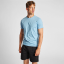 T-shirt Homme Hmlred Heavy S/s - Bleu Clair Textiles215122-7431