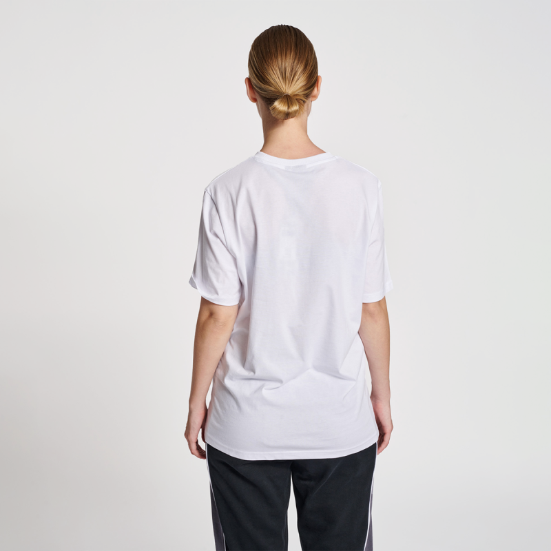 Tshirt Unisexe Hml - Blanc/Noir TextilesT215591-9001