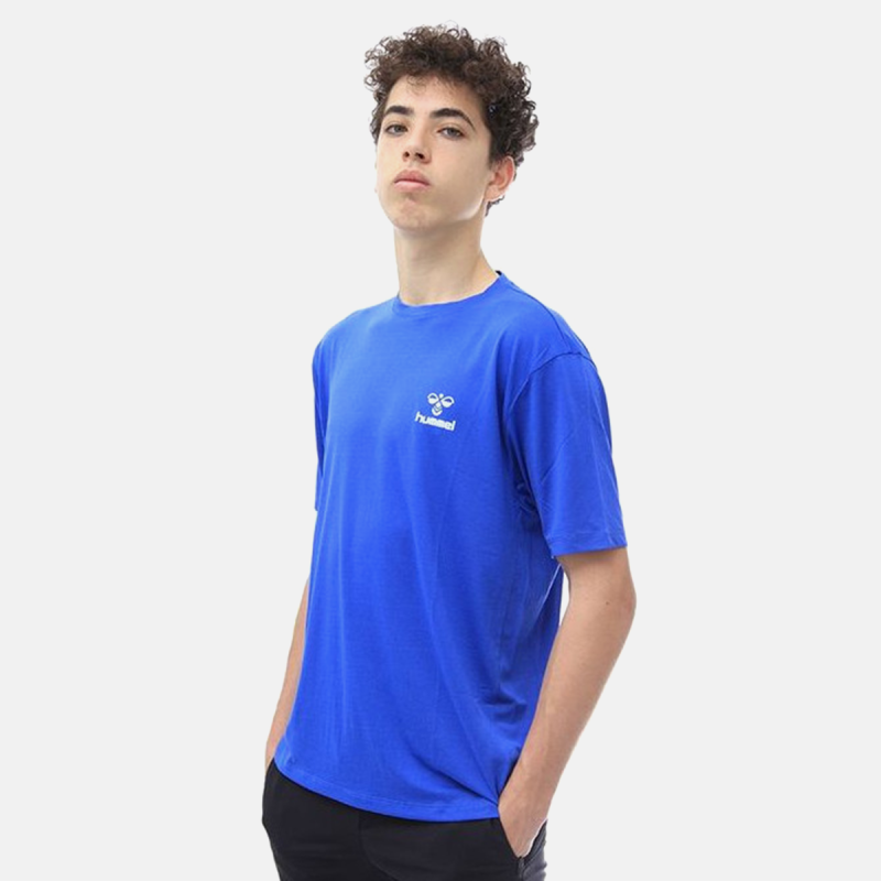 T-shirt Homme S/s Hmlalvaros - bleu TextilesT910955-7871