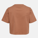 T-shirt Femme Hmllgc Malu Cropped - Marron Tee-shirts et tops Femme223945-8143
