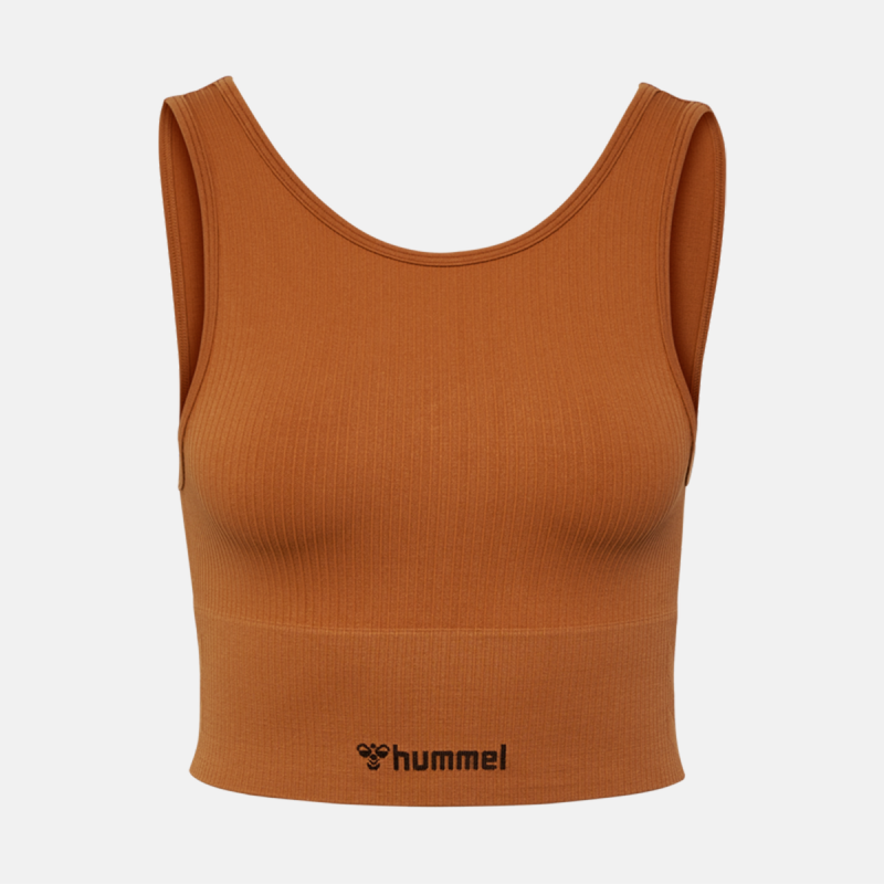 Top Femme Hmlmt Adapt Seaml- Marron Textiles223860-8144