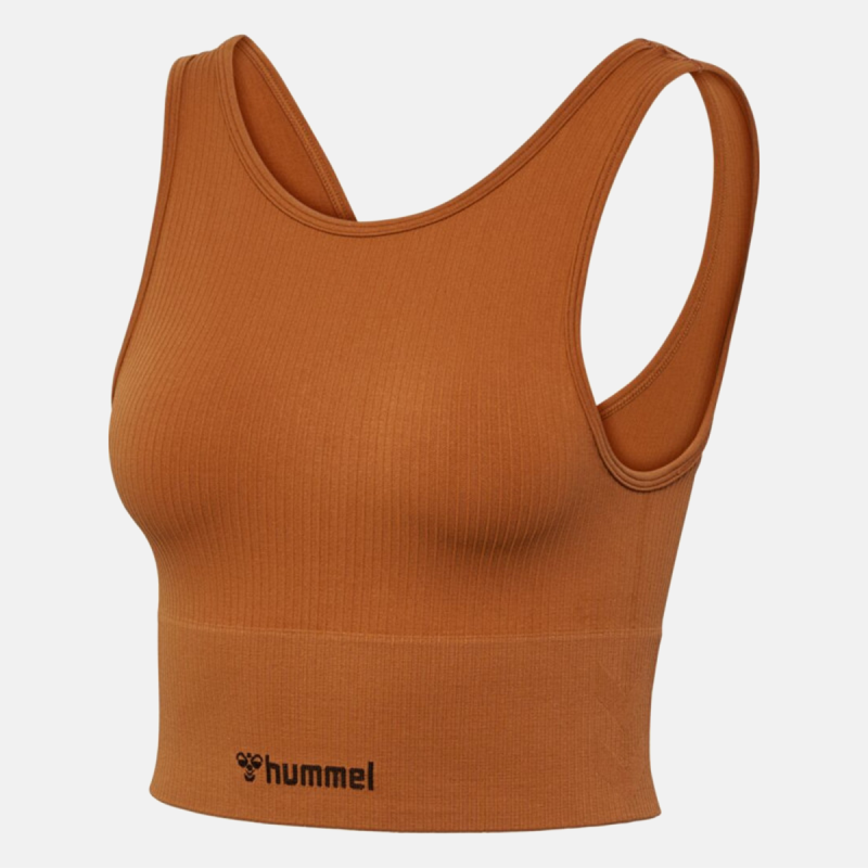Top Femme Hmlmt Adapt Seaml- Marron Textiles223860-8144