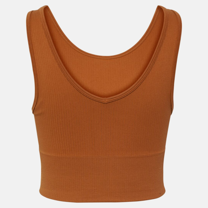 Top Femme Hmlmt Adapt Seaml- Marron Textiles223860-8144
