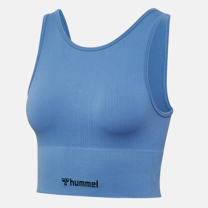 Top Femme Hmlmt Adapt Seaml - Bleu Textiles223860-4250