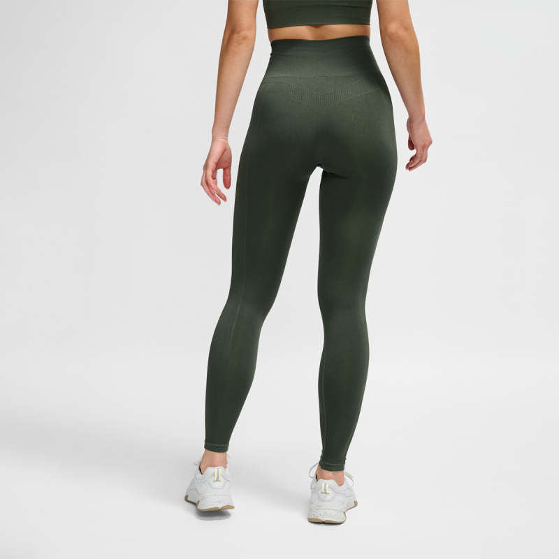 Legging Femme Hmltif Seamless - Vert Leggings Femme210492-6126