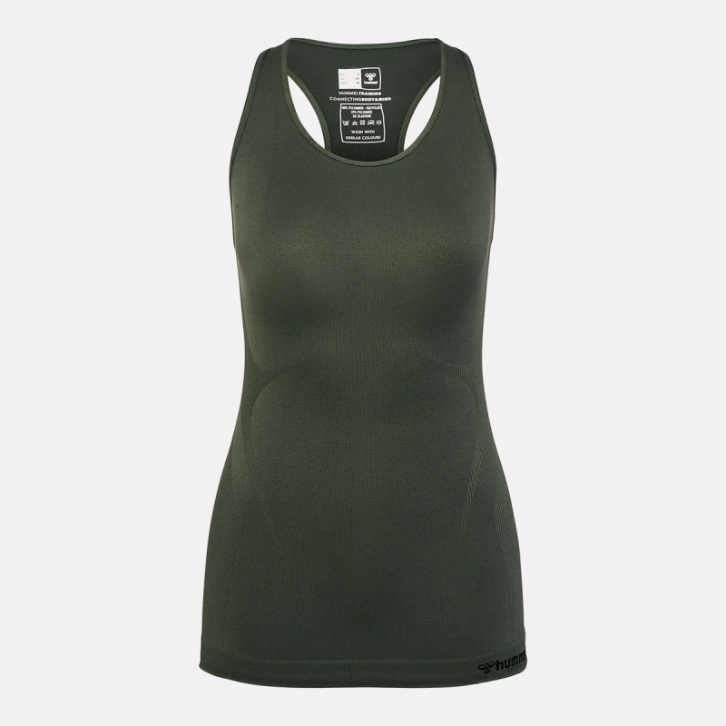 Top Femme Hmltif Seamless - Vert Tee-shirts et tops Femme210491-6126