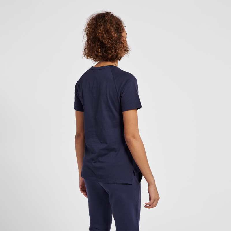 T-shirt Femme Hmlnoni 2.0 - Bleu Marine Tee-shirts et tops Femme214325-7666