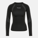 T-shirt Femme Shaping Seamless L/s - Noir Textiles216775-2001