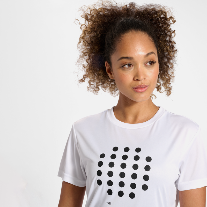 T-SHIRT Femme Hmlcourt S/s - Blanc Textiles219149-9001
