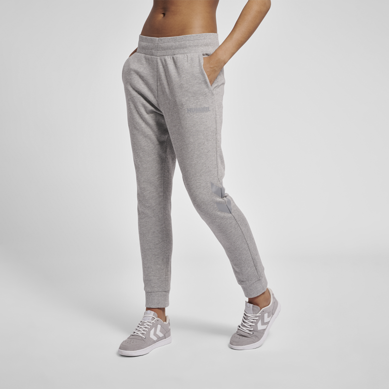 Pantalon Femme Hmllegacy Tapered - Gris Textiles212564-2006