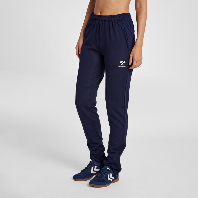 Pantalon Femme Hmllead Poly - Bleu Marine Textiles211856-7026