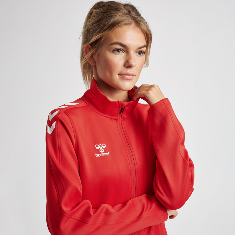 Veste Femme Hmlcore Xk Poly Zip - Rouge Vestes212653-3062