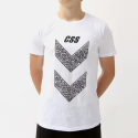 T-shirt CSS Hmlfedan - Blanc Textiles CSST911406 CSS-9001