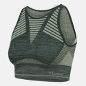 Top Femme Hmlvera Seamless - Vert Textiles211949-6772