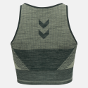 Top Femme Hmlvera Seamless - Vert Textiles211949-6772