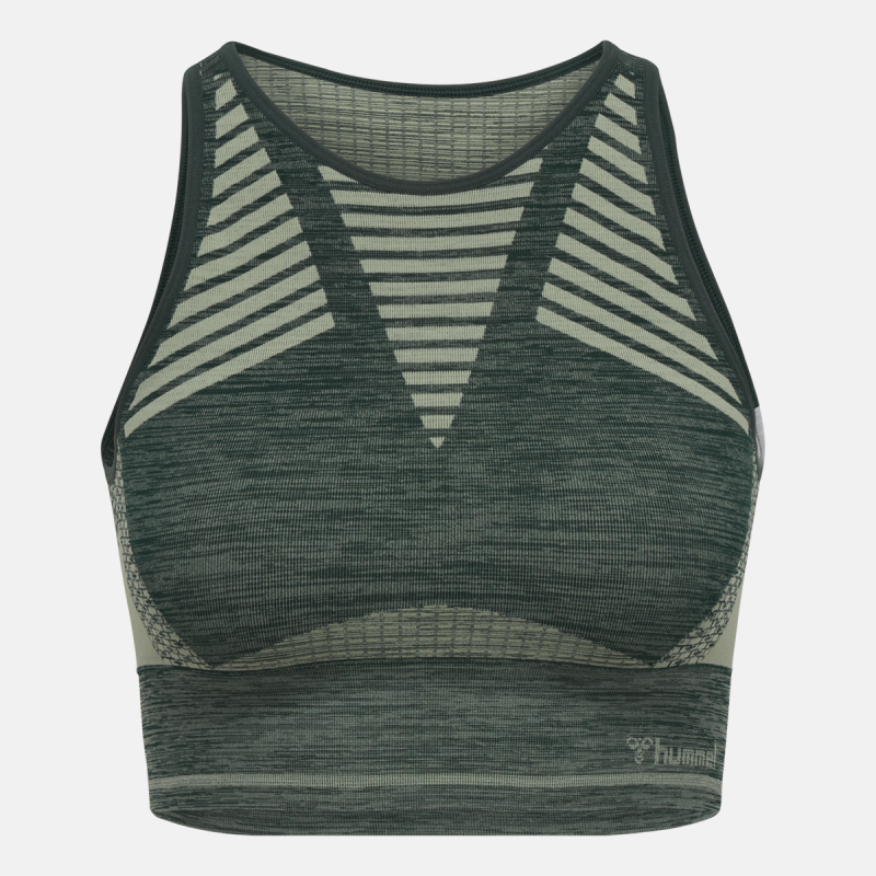 Top Femme Hmlvera Seamless - Vert Textiles211949-6772