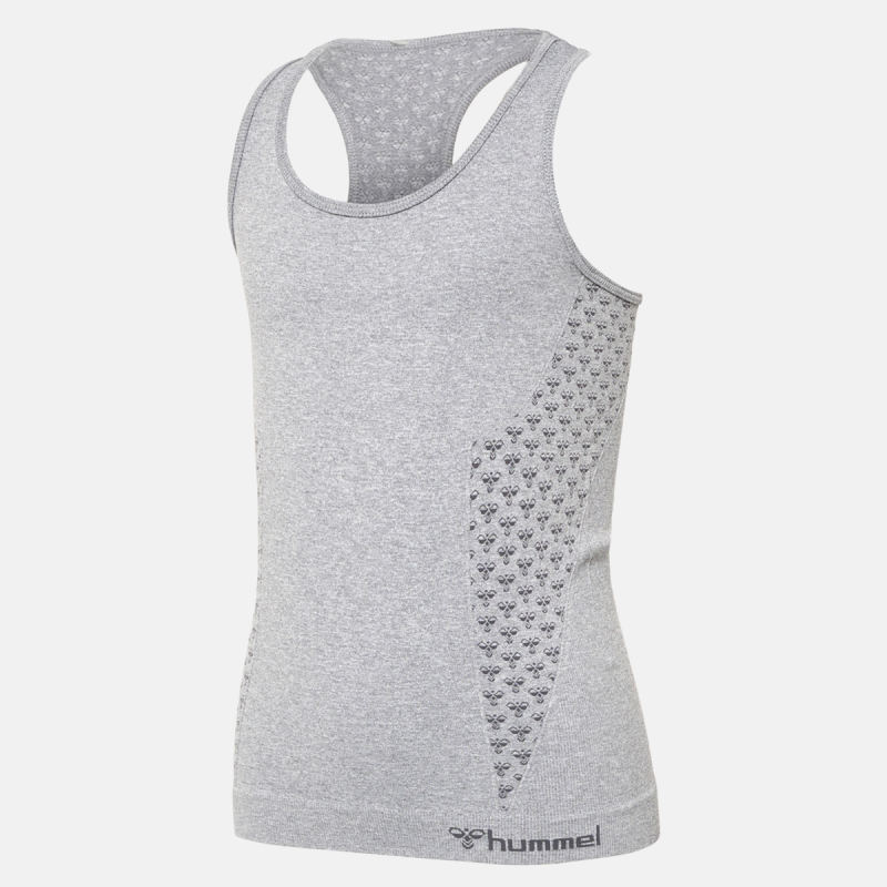 Top Femme Bee Ci Seamless - Gris Tee-shirts et tops Femme19-238-8716