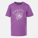 T-shirt Enfant Hmlluna S/s - violet Tee-shirts Enfant911817-3639