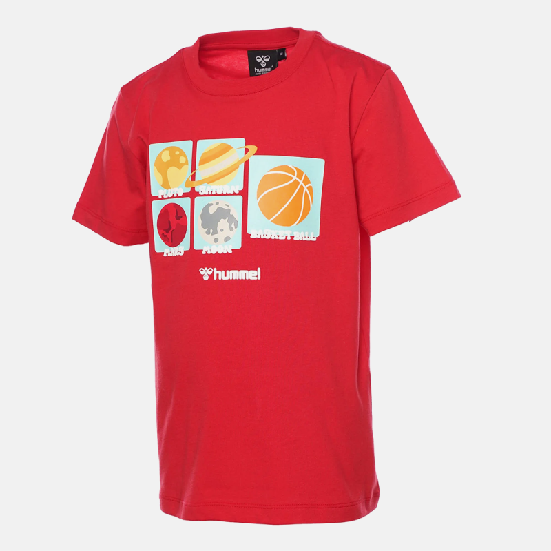 T-shirt Enfant Hmldraco S/s - Rouge Tee-shirts Enfant911795-3658