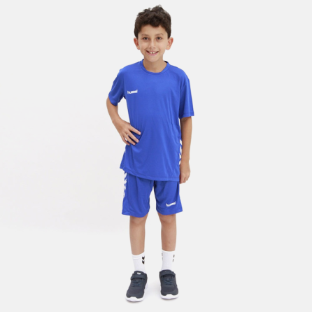 Tenue d'entrainement Enfant Promo - Bleu TextilesT96100 JR-7459