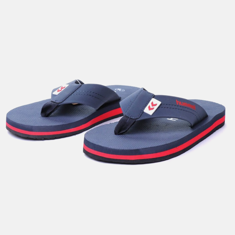 Tongs Unisexe Hml Slim - Bleu/Rouge Chaussures 212632-1009