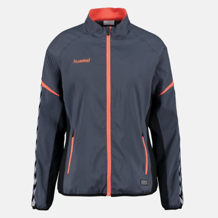 Veste Femme Auth. Charge Micro Zipjkt W - Gris/Orange Textiles033552-8730