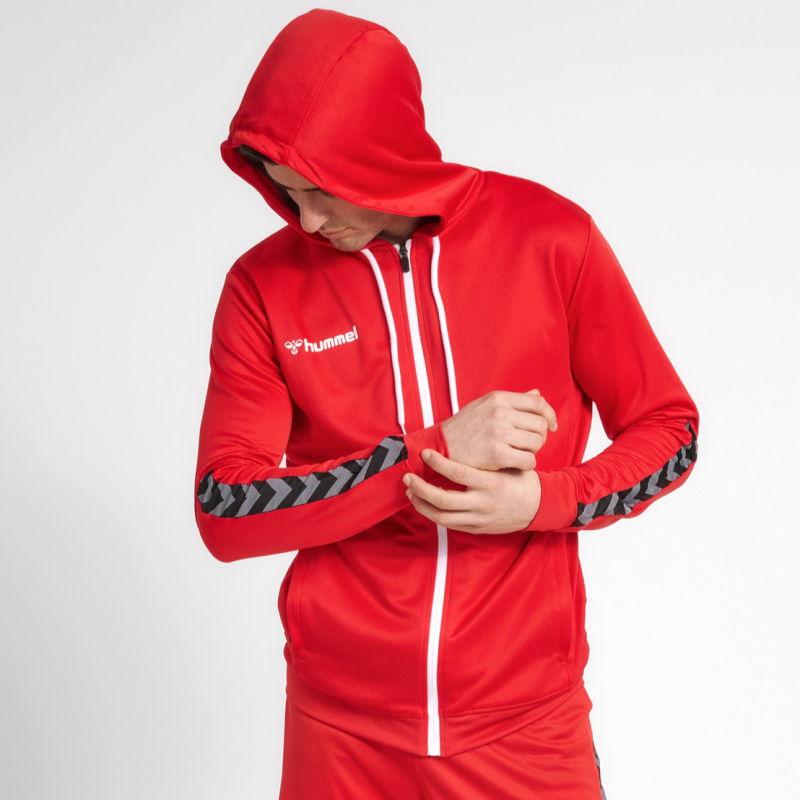 Veste Homme Hmlauthentic Poly Zip - Rouge Textiles204937-3062