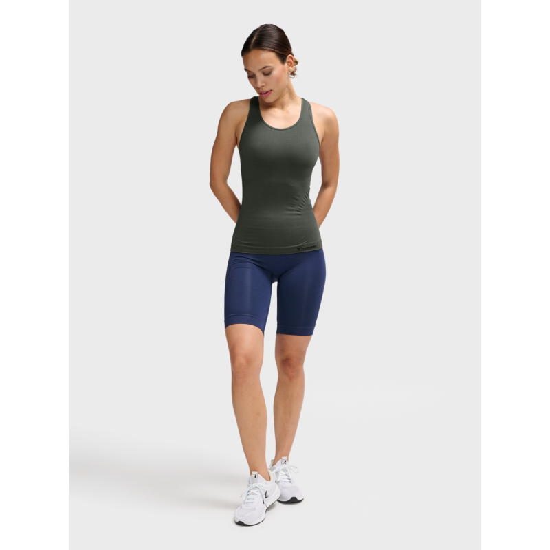 Top Femme Hmltif Seamless - Vert Tee-shirts et tops Femme210491-6126
