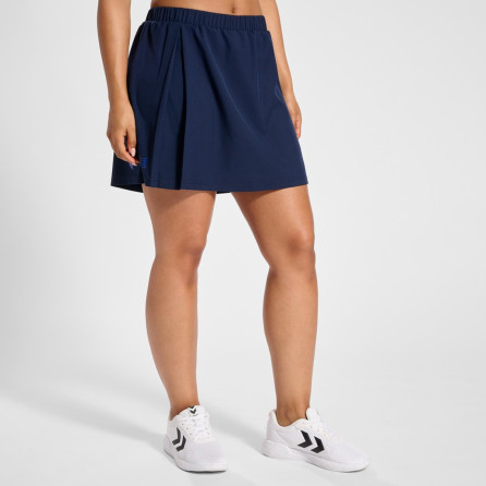 JUPE-SHORT Femme Hmlcourt - Bleu Textiles219153-7026