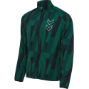 Veste Hmlcourt Aop Jacket Rain Forest - Vert/Noir Vestes226922-6614