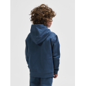 Sweatshirt à capuche enfant Hmltukas Hoodie Huckleberry - Bleu Sweatshirts 226351-7050