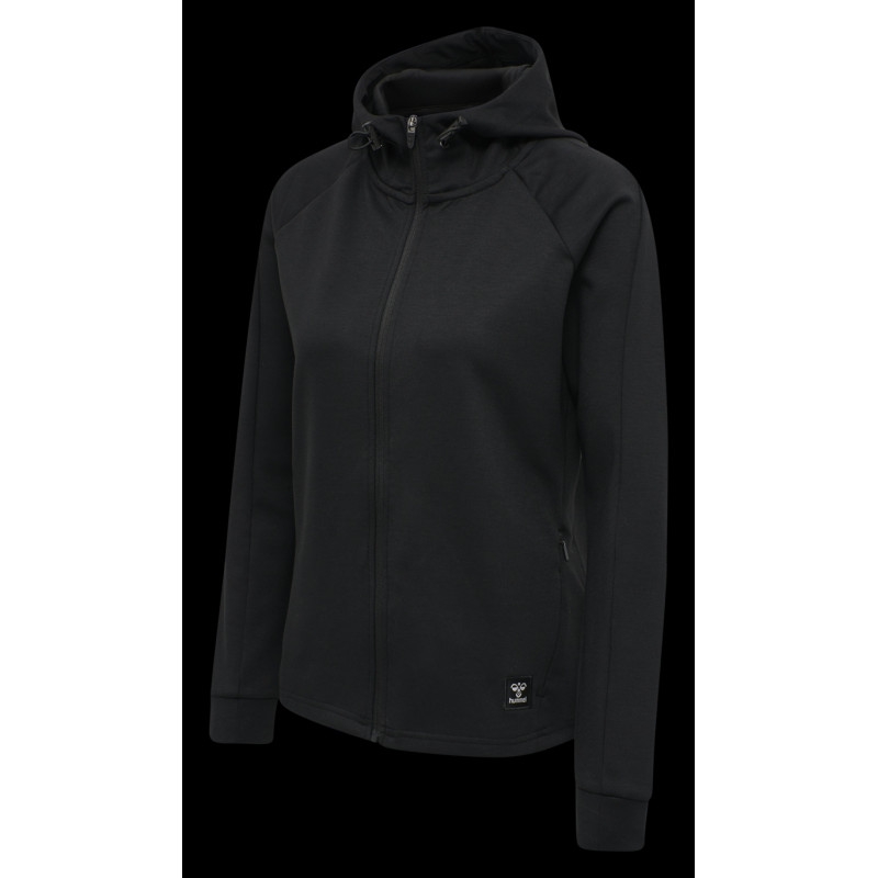 Hmlessi Zip Hoodie Black Produits a traiter206264-2001