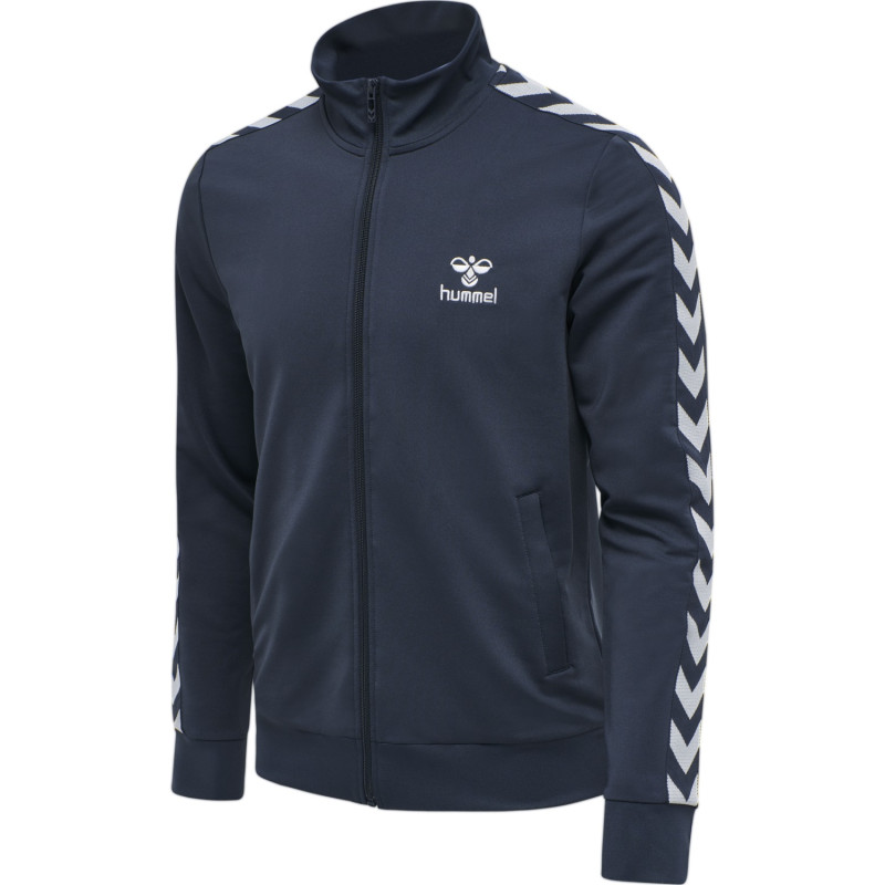 Veste Hmlnathan 2.0 Zip Jacket Bleu Textiles211113-7429