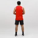 Maillot Officiel Équipe Nationale de Basket - Rouge Tee-shirts HommeT0165-3002