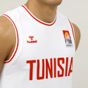 Maillot Officiel Équipe Nationale de Basket - Blanc Tee-shirts HommeT0165-9003