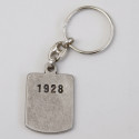 Porte Clés 3d Vieux Nickel CSS - Silver Accessoires CSST0316 CSS-SILVER
