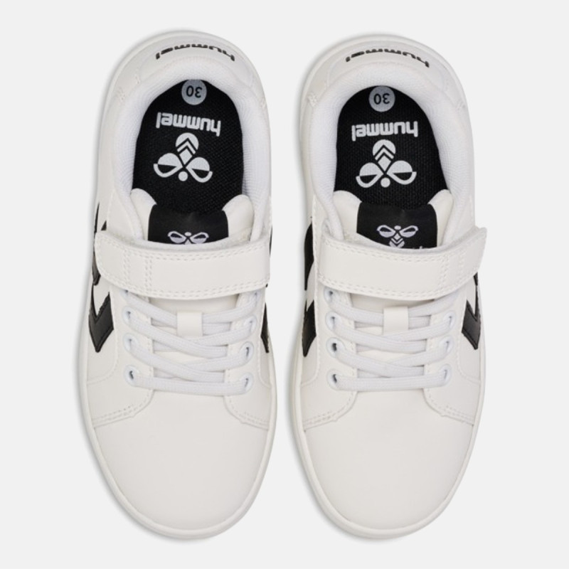 Chaussures enfants Derby Court Jr - blanc noir Enfant (26-39)226694-2001