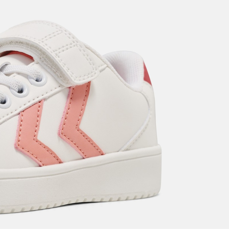Chaussures enfants Derby Court Jr Blanc-Rose Enfant (26-39)226694-3095