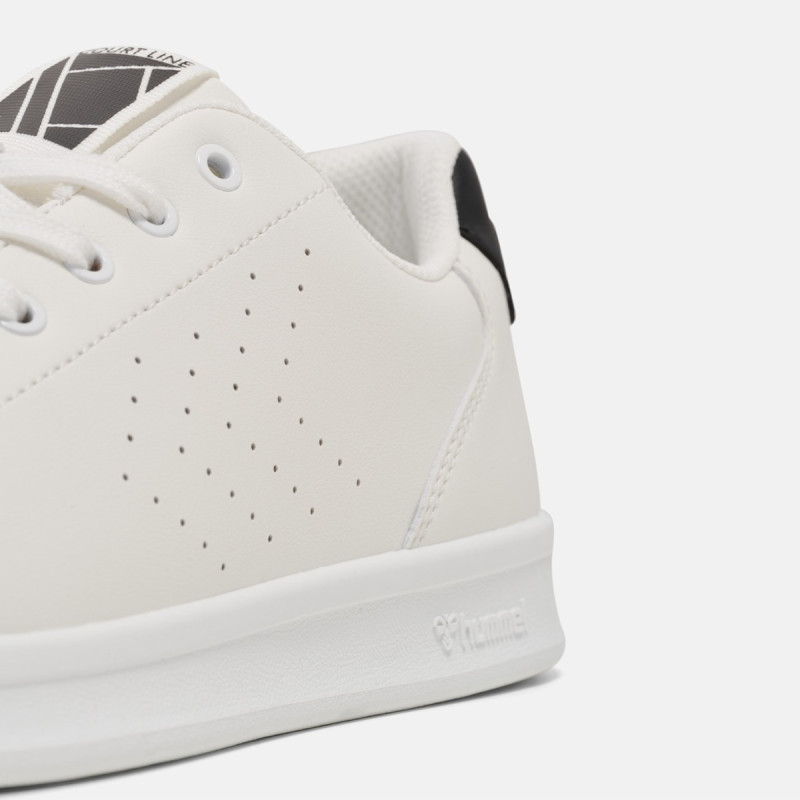 Chaussures unisexes Court Line - Blanc/Noir Lifestyle225943-9124