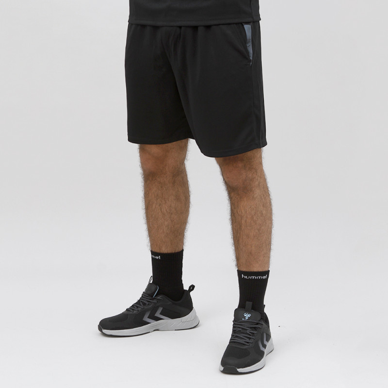 Short Hml Court Noir/ gris Shorts HommeT204267-2006 Short Hml Court Noir/ gris Shorts HommeT204267-2006