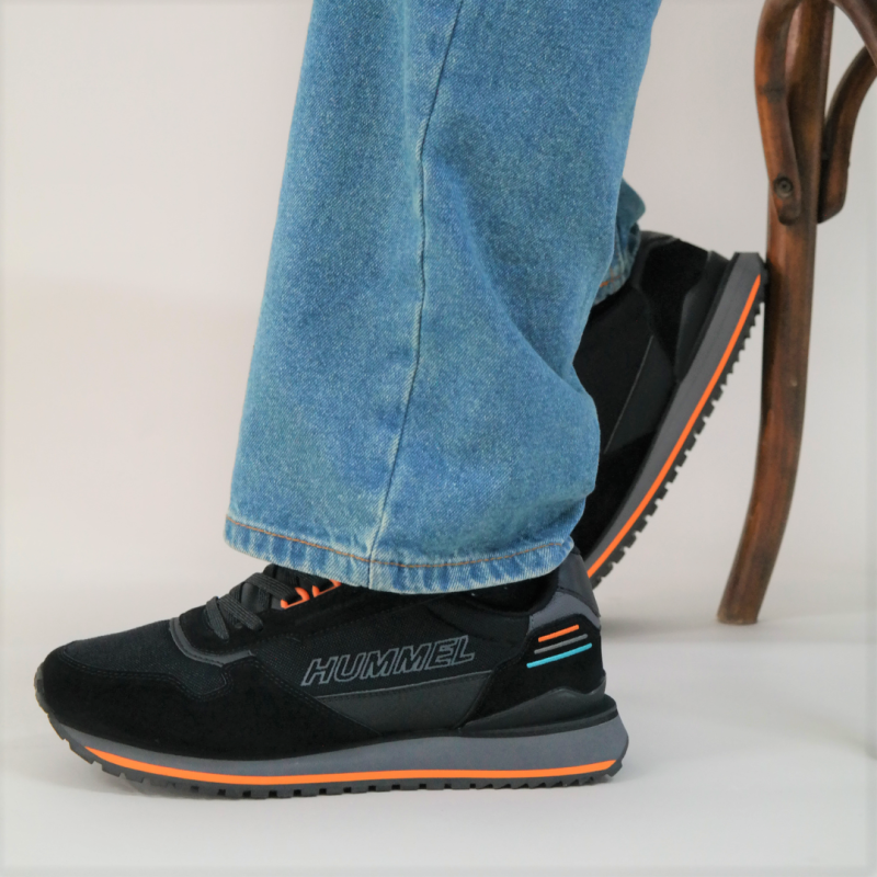 chaussures Hml Yuri Alloy noires/oranges Lifestyle900496-2442