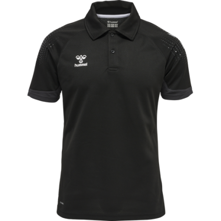 Polo Hmllead Functional Polo Noir Polos Homme207417-2001