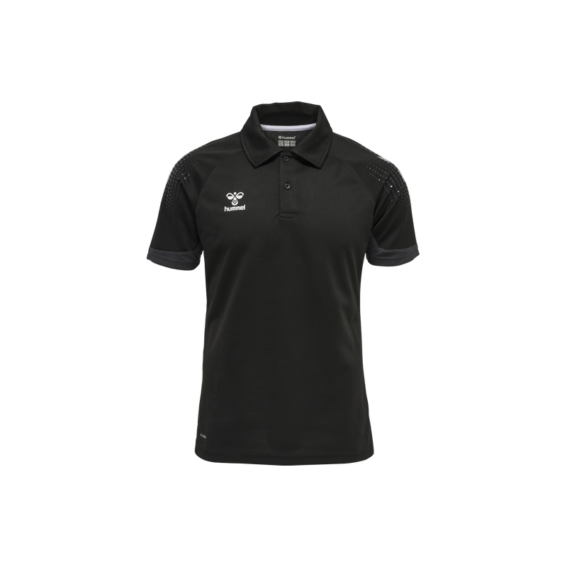 Polo Hmllead Functional Polo Noir Polos Homme207417-2001