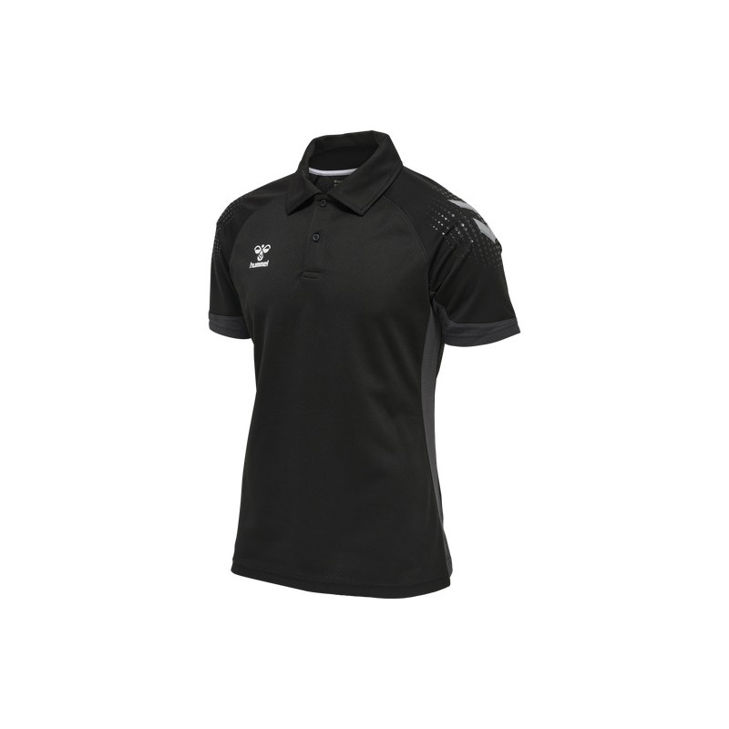 Polo Hmllead Functional Polo Noir Polos Homme207417-2001