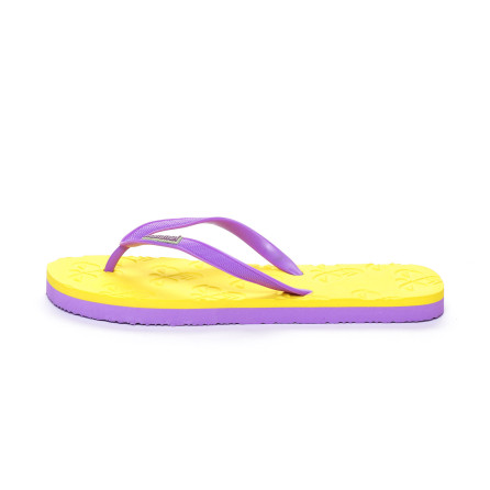 Tong Hml Bergama femme - Violet/Jaune Sandales, tongs et claquettes900137-5096