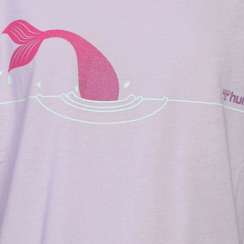 T-shirt enfant Hml Havfrue - Violet Textiles911316-3008