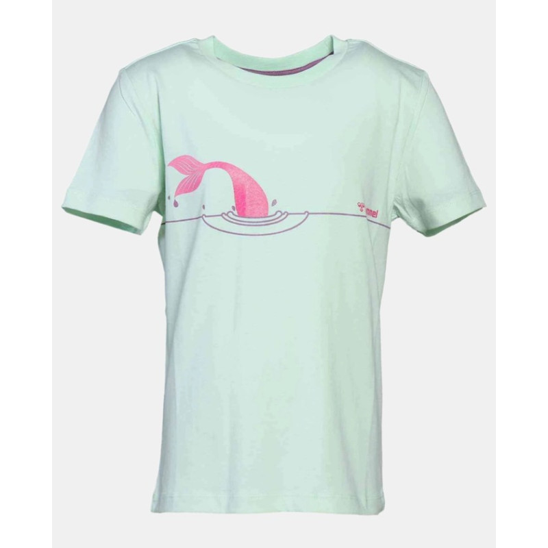 T-shirt enfant Hml Havfrue - Vert Tee-shirts Enfant911316-6008